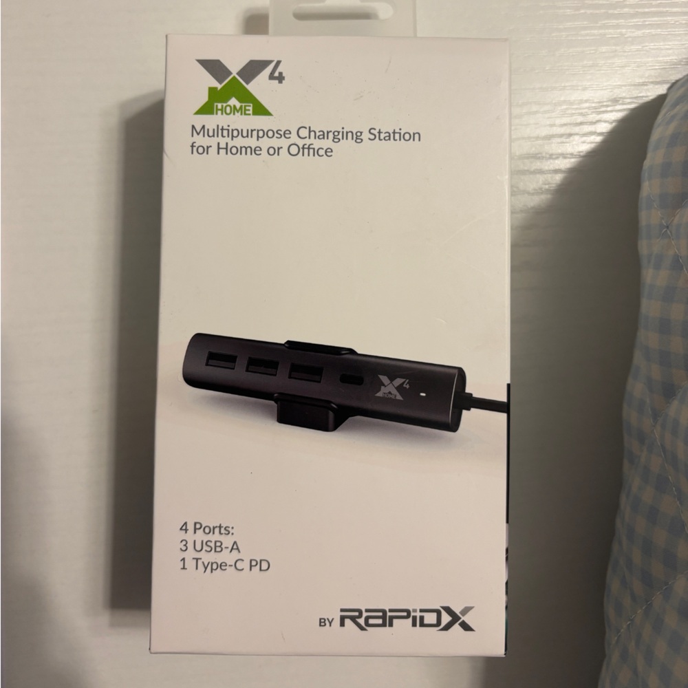 Black Multipurpose Charging Station